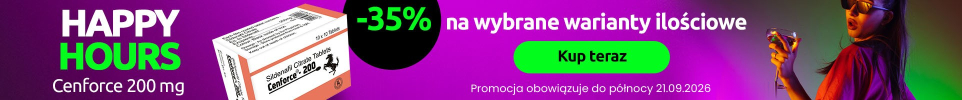 Happy hours - 35 % zniżki na produkt Cenforce 200 mg