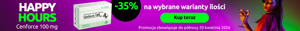 Happy hours - 35% zniżki na produkt Cenforce 100 mg